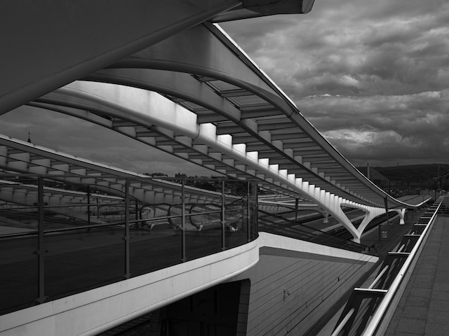 Covered Escalators to Platforms